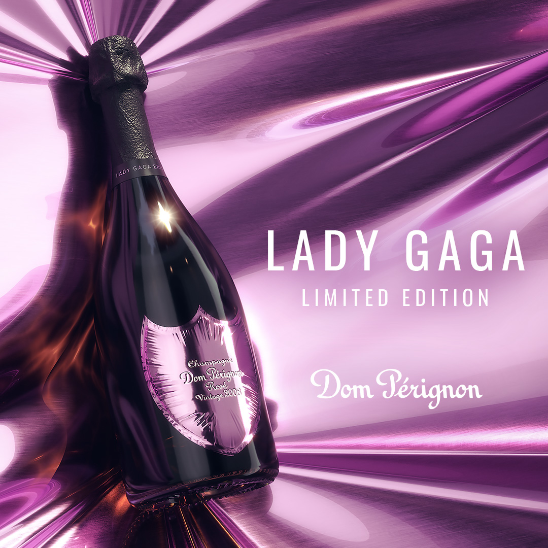 Dom Pérignon Rose 2008 x Lady Gaga Limited Edition Avize Wine Cellar