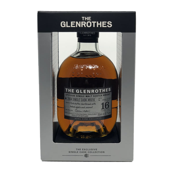 Glenrothes 16 Years  (2004 Single Cask #6516)